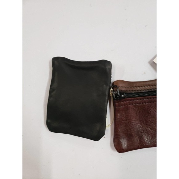 Tiger Moon Bag Mens One Size Black/Brown 4-Pack Organizer Travel Zipper Handbag - Picture 8 of 9